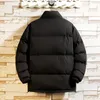 Parkas de plumón para hombre, abrigo de burbujas colorido Harajuku para hombre, chaqueta de invierno, ropa de calle agradable para hombre, Parka de Hip Hop, ropa negra coreana