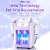 Ny Peneelily Hydro Ultrasonic Water Skin Sceeling Facial Scrubber Hot Cold Skin Care Beauty Machine