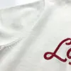 Erkek Tişörtler Tasarımcılar artı Boyut Sweaters Örgü Mektupları Tee Top 22SS Tasarımcıları Kadın Tişörtleri Desen Nakış Man T-Shirt Kısa Kollu T-Shirts Louie 6JQ4