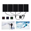 Jacht Jassen USB elektrisch verwarmd jas verwarming pad outdoor themal warme winter vest pads voor DIY kleding 8-in-1