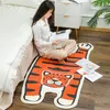 Barnens tecknad matta Tiger Leopard Sovrum Mattor Fluffy Area Rug Living Room Soft Bedside Carpet Kids Game Mats Decorativ