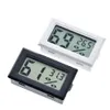 Mini LCD Digital Thermometer Hygrometer Humidity Temperature Meter FY-11 Indoor Convenient Temperature Sensor Moisture Meters Gauge Instruments