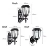 Solar Led Wall Lamps Outdoor Solar Panel Lamps Sunlight Retro Street Lamp Garden Decoration Solar Spotlights Yard Light Control J220531