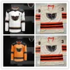 Mag Custom Lehigh Valley Phantoms Knight Hockey Jersey 79 Carter Hart Phantoms Haftom zszyta Dostosowanie dowolnej liczby i koszul
