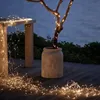 Strings Led Lighting 280 Lumières de rideaux lumineux avec 14 guirlandes alimentées par batterie en plein air Noël vacances fête de mariage DecorLED