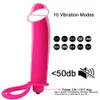 13cm Cockring Dildo con vibratore a pallottola Donne Plug anale vaginale Uomini Anello del pene Strapon Strumenti sexy Per coppie Prodotti erotici