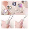 NXY Nail Gel Art Decoration Rhinestones Lim Använd för Tips LED UV 0328