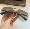 Neue Herren-Design-Sonnenbrille SOPH-I Pilot rahmenlose Schutzbrille, schillernde Farben, Sommerstil, UV400, mit Brillenetui