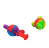 The latest 5.4cm silicone pipe suction nozzle smoke mouth filter tunnel, colorful variety of styles, support custom logo
