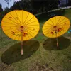 Japonais Chinois Oriental Parasol Accessoires De Mariage Tissu Parapluie Pour La Photographie De Fête Décoration Parapluie Couleurs De Bonbons Blanc DIY Personnaliser DH9484