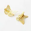 Haarspangen Haarspangen Verkauf Mode Frauen Glänzende Goldene Schmetterling Clip Haarnadel Zubehör Kopfschmuck Mädchen Geschenke Großhandel Stre22