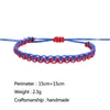 Bracelets tissés en fil de cire pour femmes, 14 couleurs, multicouches, Bracelet d'amitié, style bohémien, cadeau, bijoux