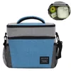 Bolsa de almuerzo térmica comida aislada niño hombres casual refrigerador termo picnic caja buey bolso Y200429