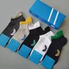 fashion Mens socks women Casual Ankle Hook Letter Printed Breathable Classic Outdoor Football basketball Sports high quality Global brands Sports Sock