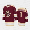 Vipceomit 2021-22 College Hockey Jersey Drew Helleson Brian Boyle Jack St. Ivany Johnny Gaudreau Joe Mullen Noah Hanifin Cam Atkinson Patrick Giles