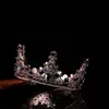 Party Decoration Mini Crown Tiara Cake Topper Crystal Children Hair Ornaments for Wedding Birthday Baby Shower