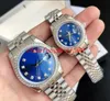 TW Par Titta på automatisk mekanisk 8215 rörelse Mens Titta på svart vit blå rosa urtavla safirglasklockor datejust rostfritt stål manliga armbandsur