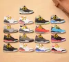 62 Styles Basketball Shoes Key Chain Rings Charm Sneakers Keyrings Keychains Hanging Accessories Novelty Fashion Sneakers