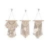 Dekorativa figurer Objekt Macrame Wall Hanging Art Woven Hand-vävd Pendant Tapestry Bohemian Crafts Gorgeous for Home Decor Room