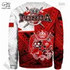 Herrtr￶jor tr￶jor plstarcosmos 3dprint est Tonga stam polynesisk tatueringskonst rolig harajuku kausal unik unisex hoodies/sweatshi