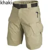 Mens Shorts Summer Tactical Army Pants Outdoor Sports Hiking Shorts Waterproof WearResistant MultiPocket Tactical Shorts 5Xl 220611