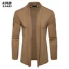 Men's Sweaters Mens Coats Solid Loose Casual Spring Thin Open Front Hip Length Blouse ClothingMen's