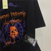 Black T shirt Men Women 1 High Quality Purple Orange Graphic Tee Embroidered Tops