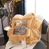 Luxury Cashmere Blanket Winter Thick Double Layer Sherpa Throw 150x200cm Warm Comfortable Weighted Flannel Fleece Blanket 201113 771 R2