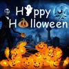 Strings LED 20/30/50leds Halloween Pumpkin String Lights Holiday Decor Indoor Outdoor Outside Party Yard Decorations ScaryLED LEDLED