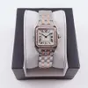 2022 gota relógios femininos 22x22 27x27mm dial ouro prata aço inoxidável quartzo senhora relógio com diamante elegante pulso watch282o