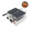 Elektrische mini vis wafel kegel maker kleine taiyaki voedselverwerkingsapparatuur machine bakker Japans gevormde wafel cake schimmel maken panapparatuur