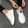 NEW designer Dress board men Ice silk shoe white shoes four seasons sports Extra large size daily casual shoes Zapatillas Hombre A13