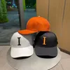 Tide Brand Men Hats Women Caps с тем же письмом Новый шапки дизайнер на открытом воздухе спорт Sun Hat Hat Printing Baseball Hat для мужчины