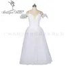 Kobiety White Fairy Profesjonalne balet Długie Tutu ze skrzydłami, La Sylfide Romantyczna Balet Tutu Sukienka Ballerina Dress BT8909