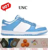 men women shoes sneakers 1 White Black Panda Grey Fog UNC GAI Varsity Green Apple Laser Orange Syracuse Mummy Coast Candy mens flat trainers casual with box