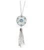 Подвесные ожерелья Ewelry Fashion Boho Dream Catcher Полая сета