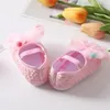 First Walkers Baby Girl Net Yarn Bowknot Sweet Princess Shoes Summer Spring Toddler Soft Sole Walking Headband SetFirst FirstFirst