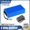 LiitoKala 48V 20Ah 30Ah 40Ah 50Ah 25Ah Ebike Battery for electric bike battery Including 54.6V 5A charger