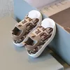 2022 New Fashion Boys Toddler Sneaker Stretch Letter Mesh Children Flat Casual Baby Kids Girl Shoes