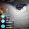 Solar Lights Outdoor Motion Sensor 114LEDS Security Light IP65 Waterproof Led Garden Lighting Super Bright Solar Wall Lamp