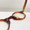 Moda Occhiali da sole Cornici Coreano Giapponese Personalizzato Rotondo Acetato Occhiali alla moda Lenti a colori ottiche Miopia Solare per uomo e donnaFash