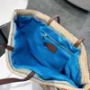Дизайнерские пляжные сумки M, контрастные соломенные плетеные сумки из рафии, большая сумка, большие сумки, сумки для покупок книг, женские сумки для покупок на открытом воздухе, водонепроницаемый кошелек на плечо