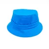 Donne Wide Brim Hats Summer Le Bob Cappello Bucket Cotone Solid Cotton Fashion3531708