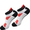 Sports Socks Low Cut Ankle Professional Tennies Badminton Cotton Terry Cushion Thick Women Men Moisture Wicking Performance