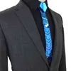 Мужские цвета галстук Hyper 7 U Shape Acryledy Fashion Mashtie Gold Matte Black Ties Hex для свадебных костюмов для свадебных костюмов вечеринка Business Wear D9V2