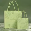 Подарочная упаковка Ins Forest Sward Style Dize для гостей Souvenirs Box Packaging Favors Favors Green Wood Candy Boxgift Rabgift