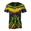 Camisetas de hombre Islas Cook Polinesia Cultura 3D Impreso 2022 Moda Verano Harajuku Camiseta Unisex Top O-cuello Manga corta C27Men's MeMen