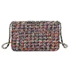 FunMardi Luxury Woolen Crossbody per il marchio della catena delle spalle Women trapunted Lady Small Bag Female WLHB1805