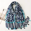 Ladies Luxury Scarf Retro Bohemian Print Print Beauty Sunscreen аксессуары для волос Pashmina Buffada Beach