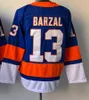 Kob Mathew Barzal New NY York Hockey Jersey Brock Nelson Anders Lee Noah Dobson Jean-Gabriel Pageau Zach Parise Adam Pelech Semyon Varlamov